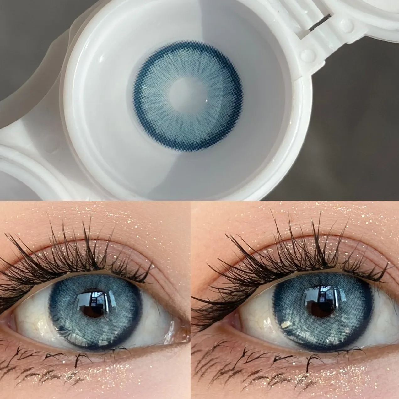 Baroque Blue Yearly Contact Lenses