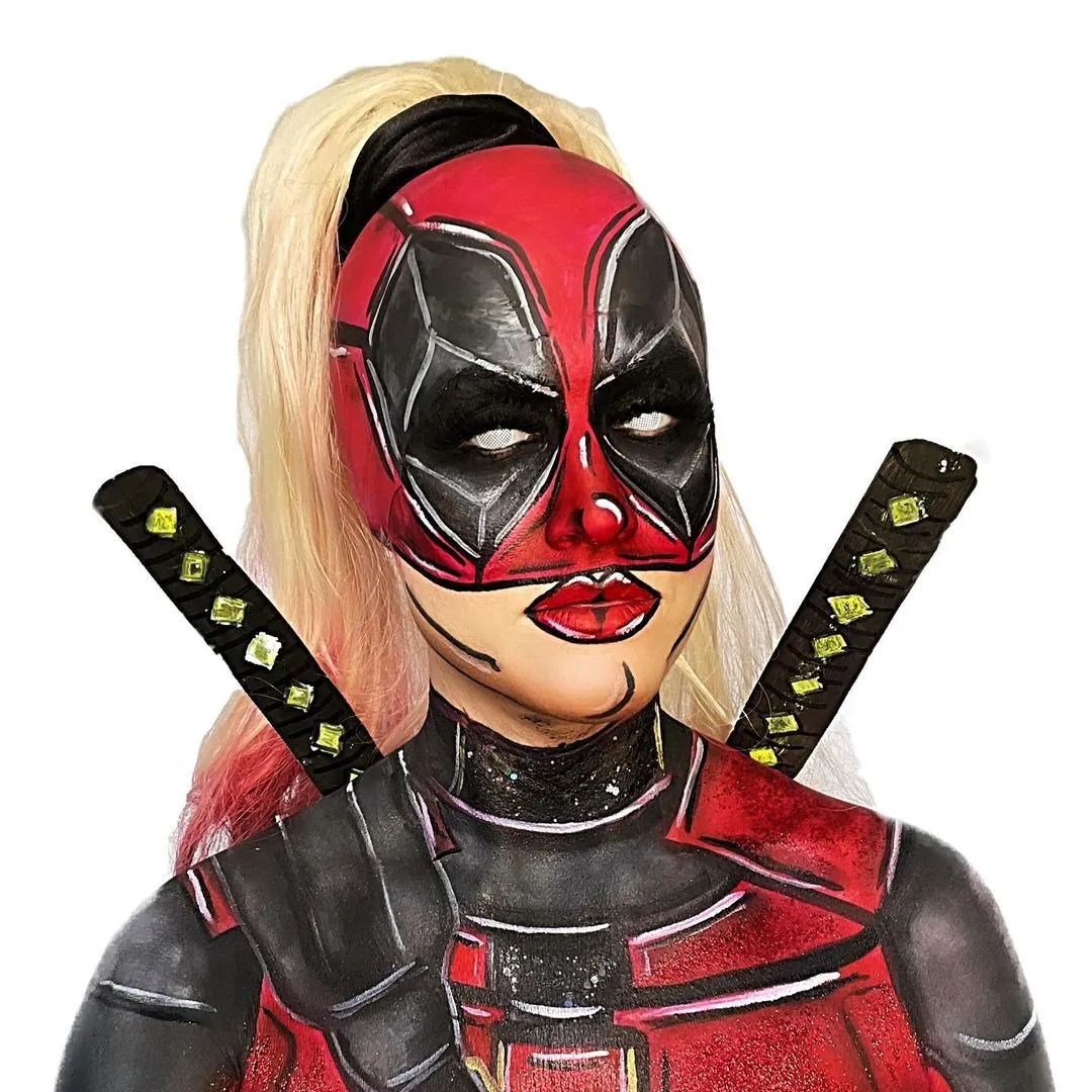 Mesh White Costume Yearly Contact Lenses