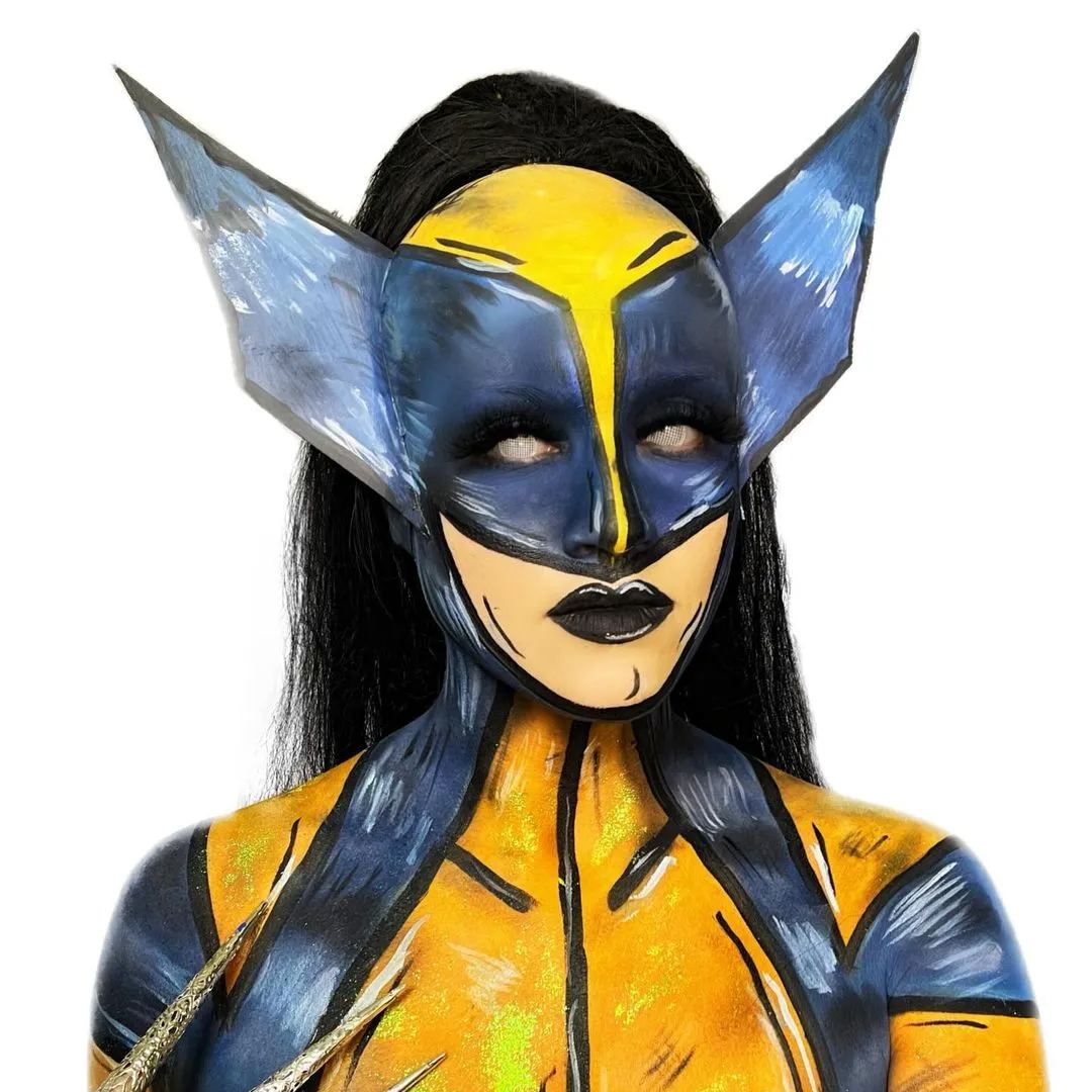 Mesh White Costume Yearly Contact Lenses