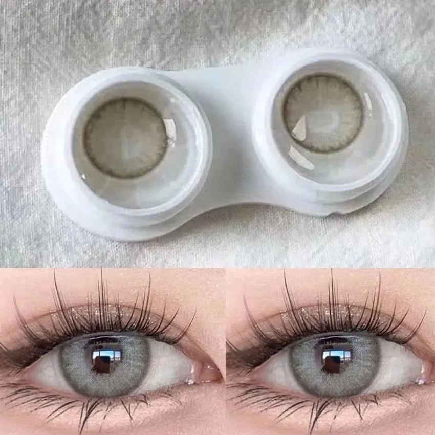 Jasmine Grey Yearly Contact Lenses