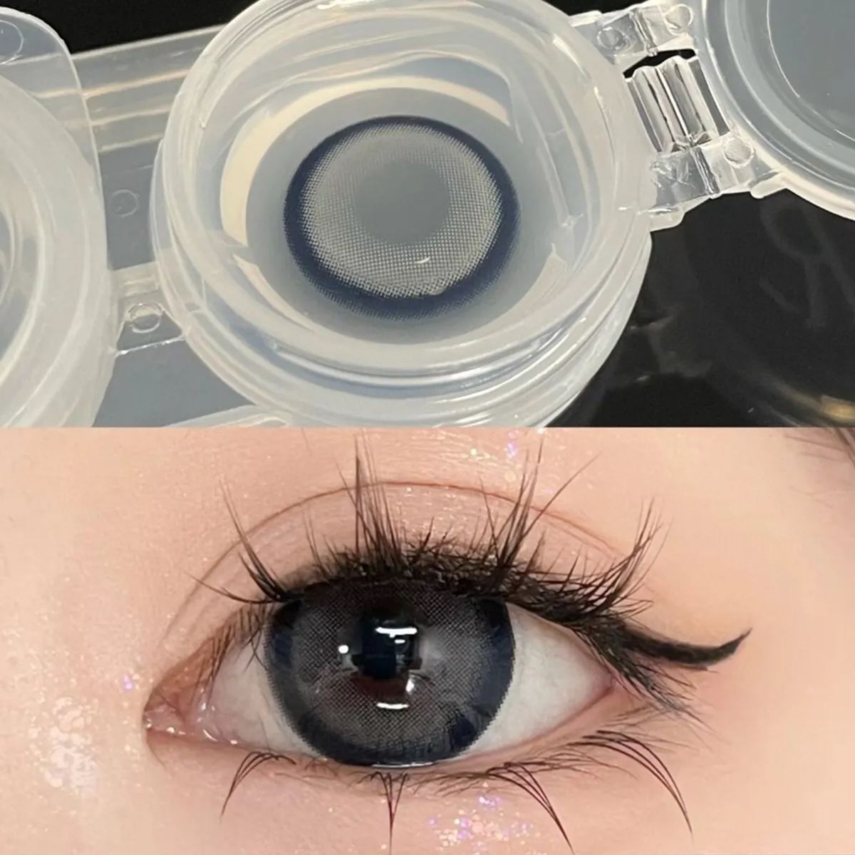 Ocean Express Blue Yearly Contact Lenses