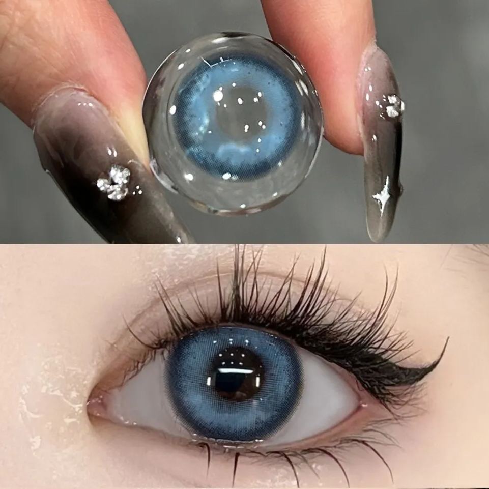 Summer Sky Blue Yearly Contact Lenses