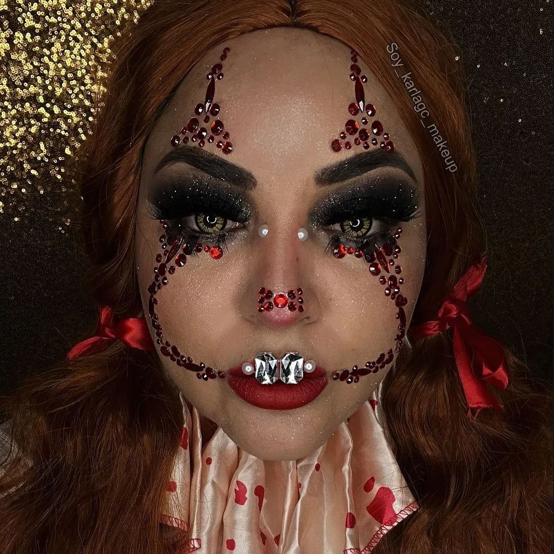 Crimson Brown Costume Yearly Contact Lenses