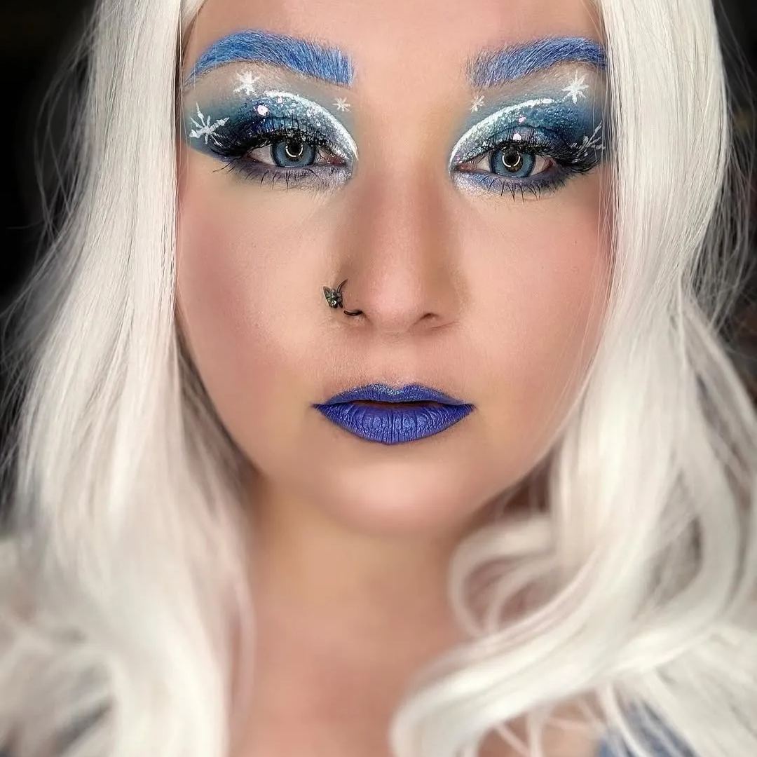 Summer Sky Blue Prescription Yearly Contact Lenses