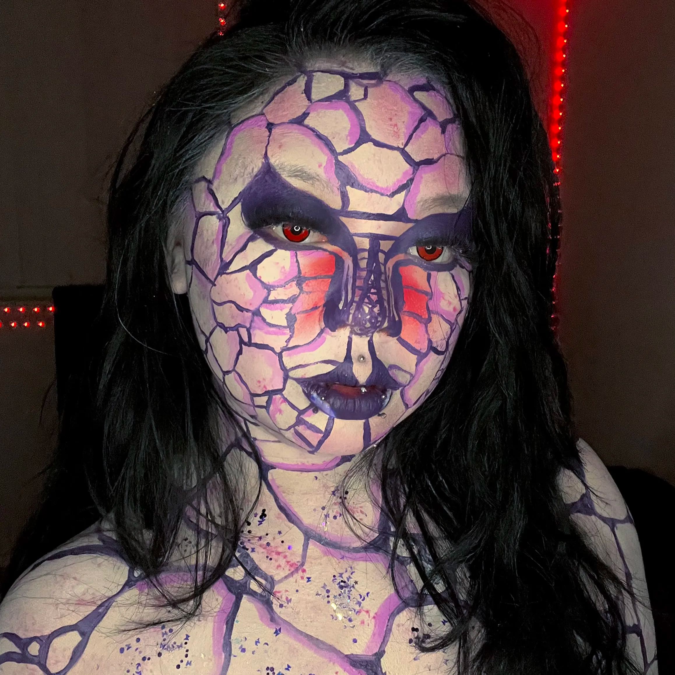 Twilight Red Costume Yearly Contact Lenses