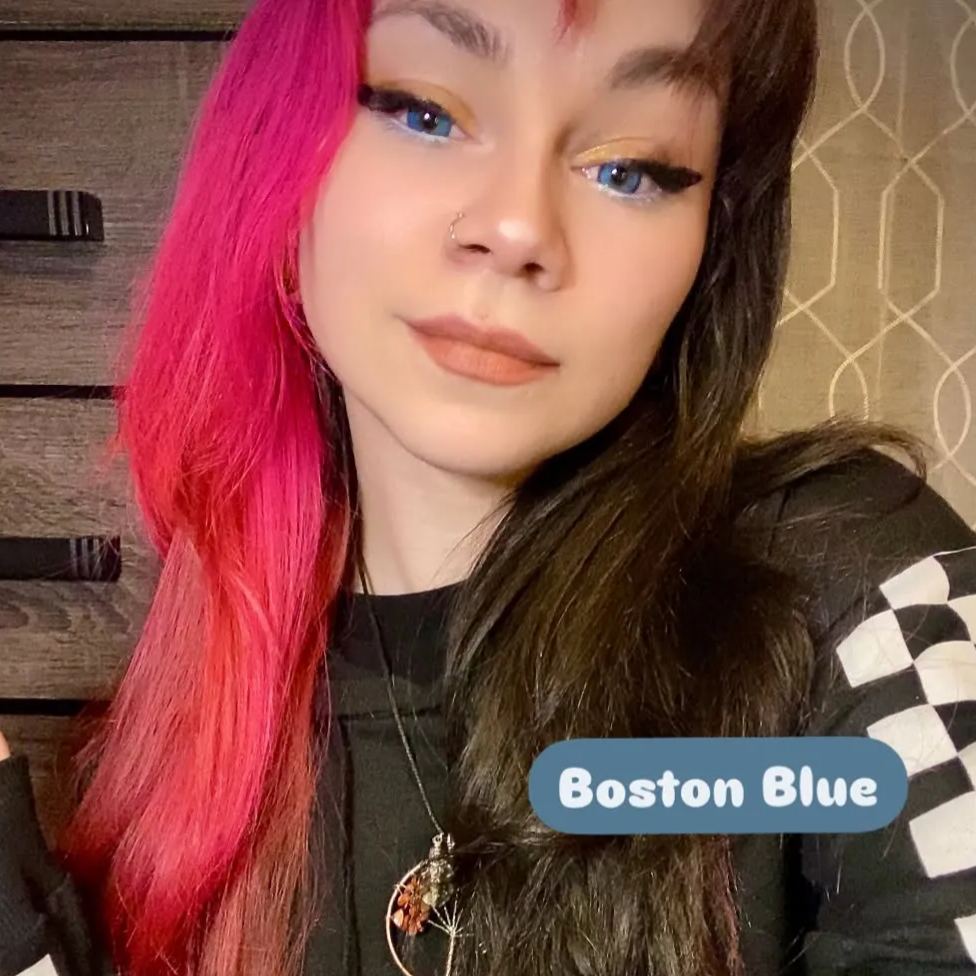 Boston Blue Yearly Contact Lenses