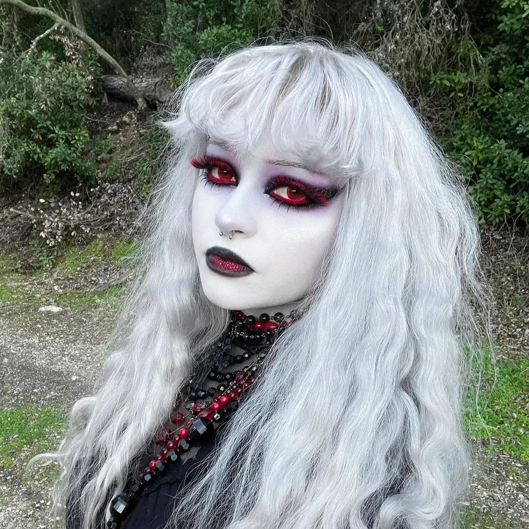 Ruby Red Yearly Contact Lenses