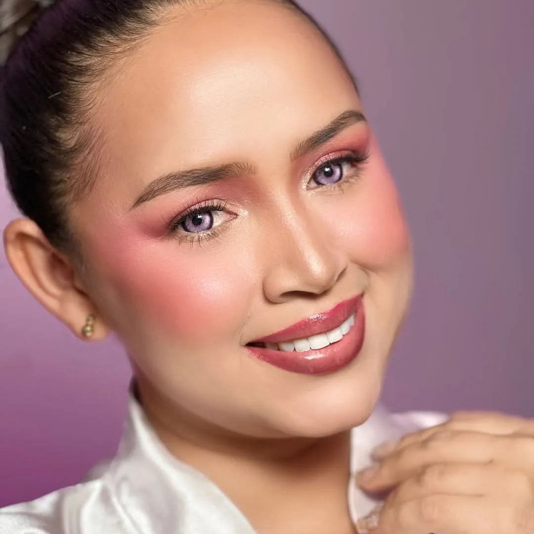 Crystalline Purple Yearly Contact Lenses