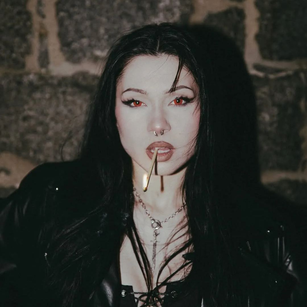 Pure Red Costume Contact Lenses