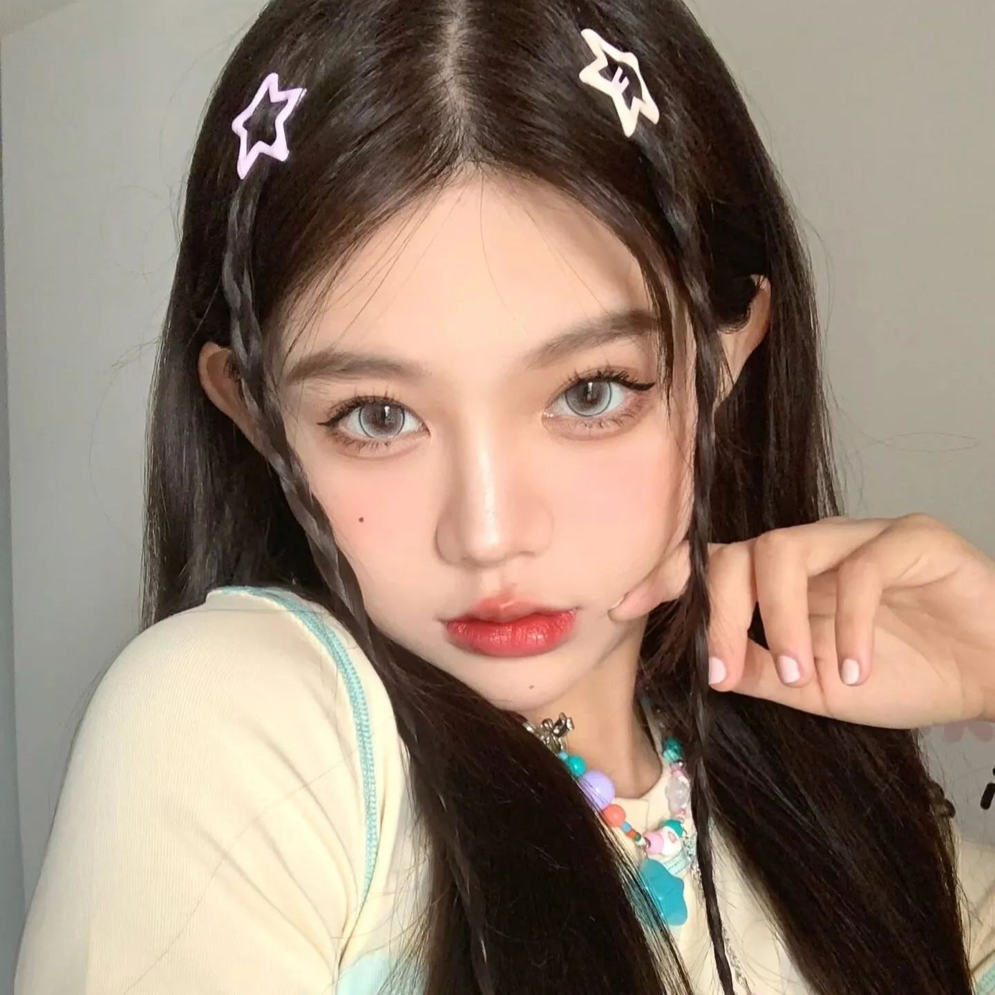 Nebula Future Pink Prescription Yearly Contact Lenses