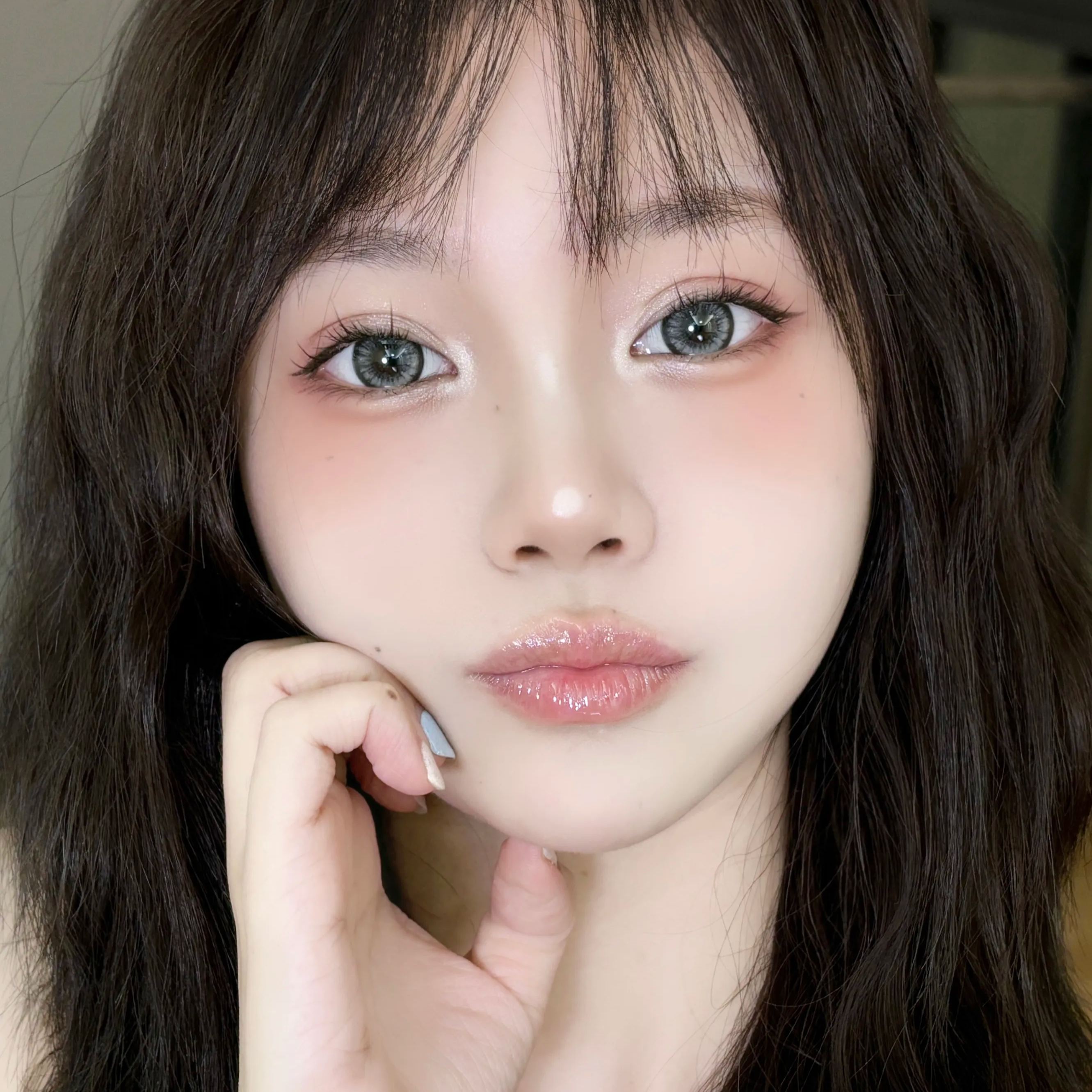 Snowfall Gray Prescription Yearly Contact Lenses