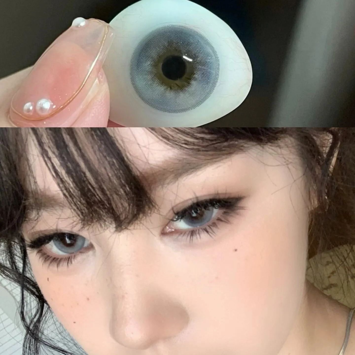 London Fog Gray Prescription Yearly Contact Lenses