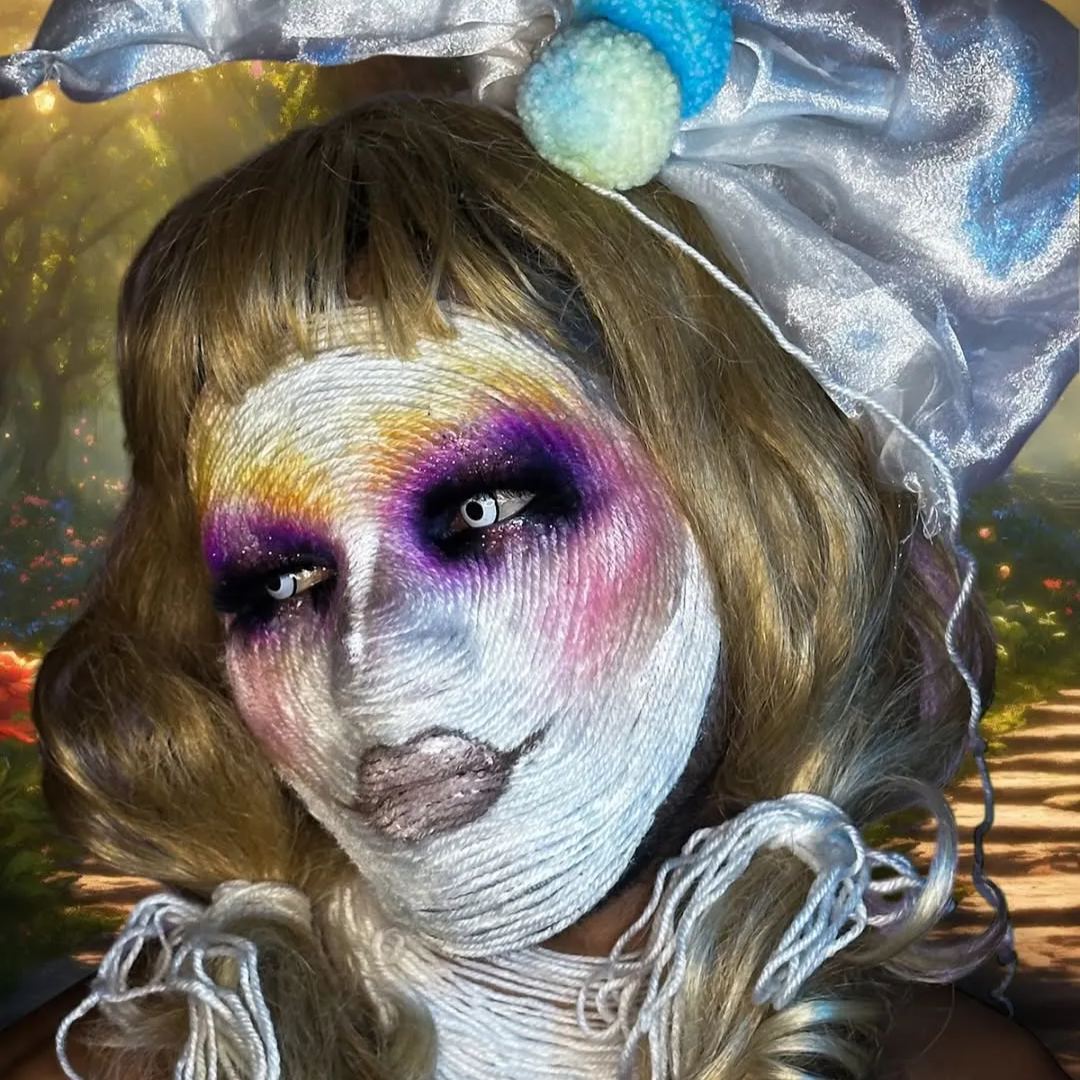 Circle White Costume Contact Lenses