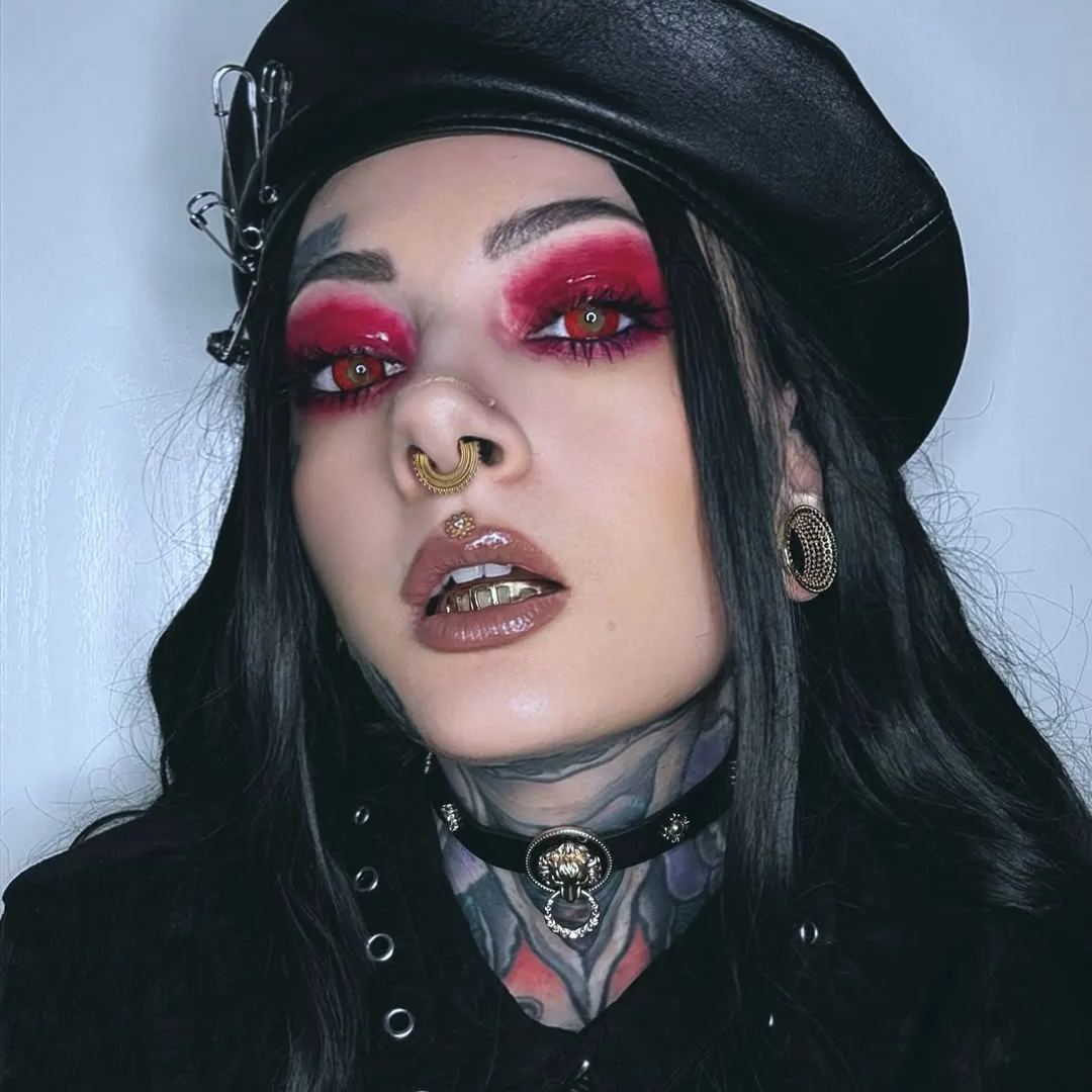 Naruto Red Costume Yearly Contact Lenses