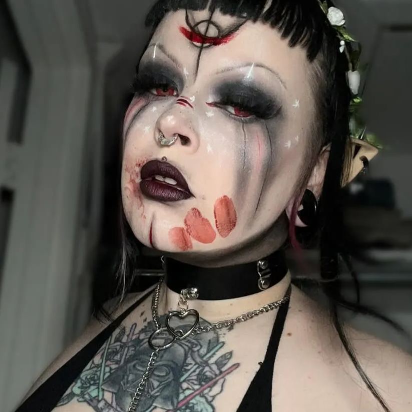 Ruby Red Yearly Contact Lenses