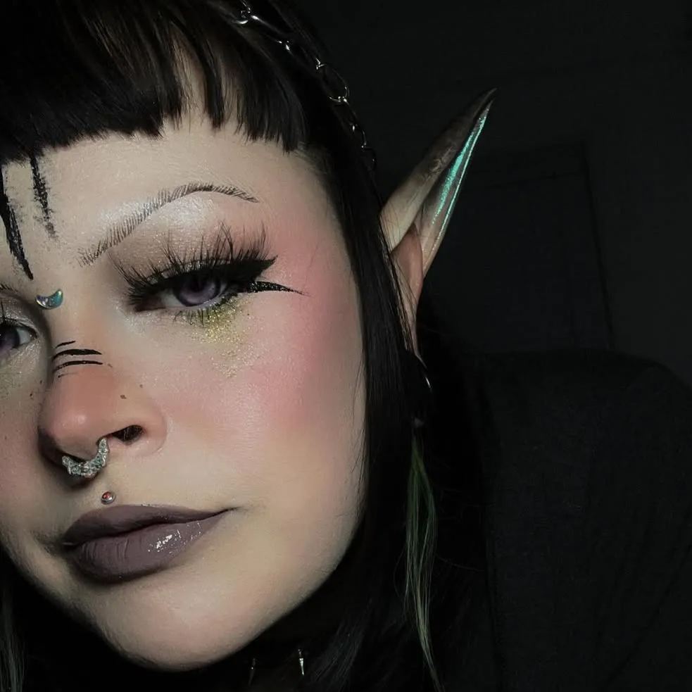 Crystalline Purple Yearly Contact Lenses