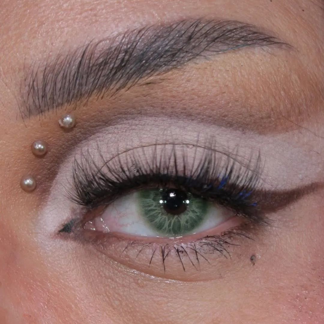 Love Story Green Prescription Yearly Contact Lenses