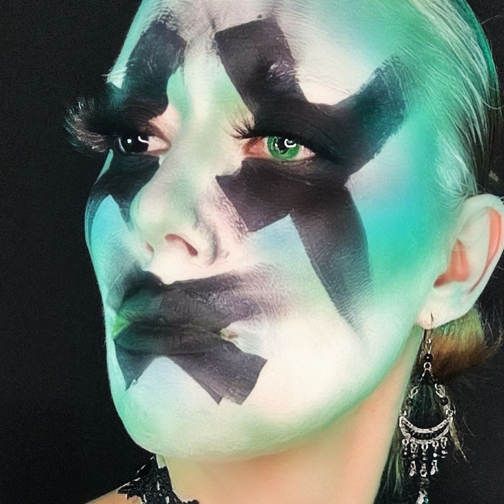 Pure Green Costume Contact Lenses