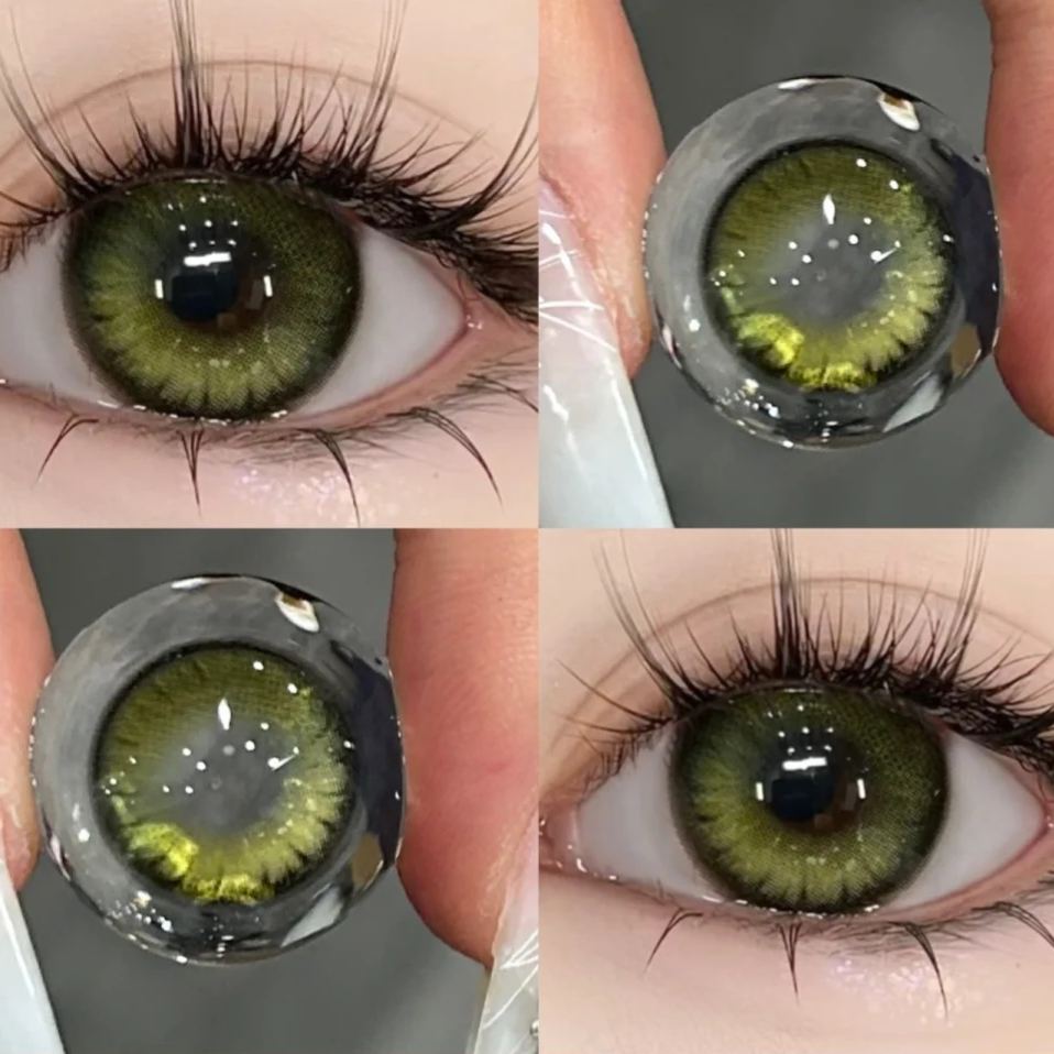 Night Magics Green Yearly Contact Lenses