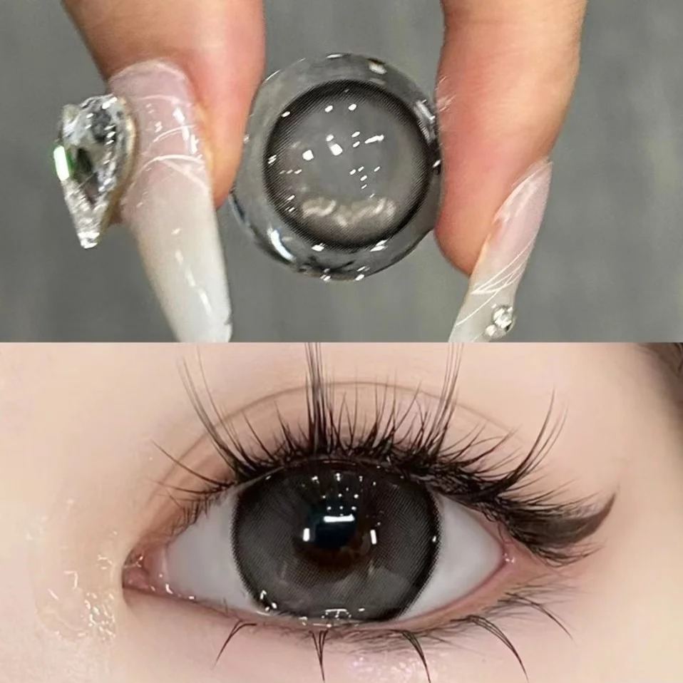 Mistful Gray Yearly Contact Lenses