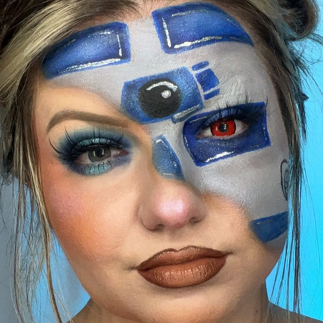 [US Warehouse] Twilight Red Costume Yearly Contact Lenses