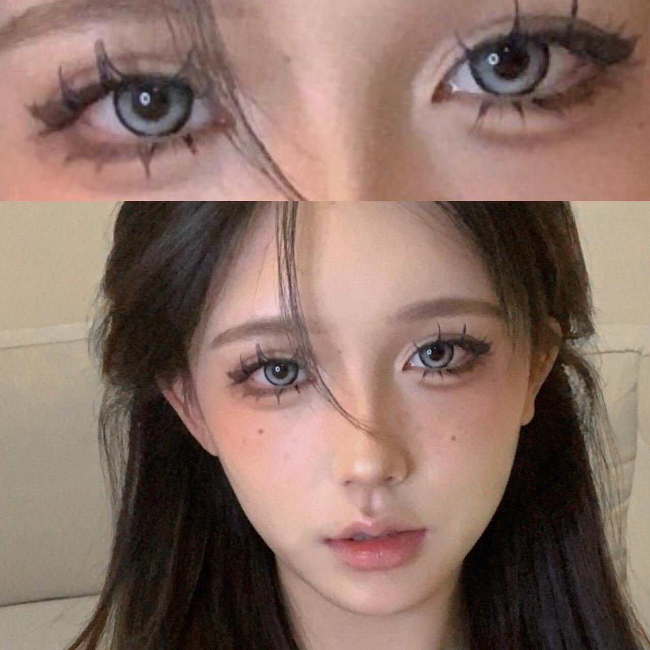 Bibab Gray Yearly Contact Lenses