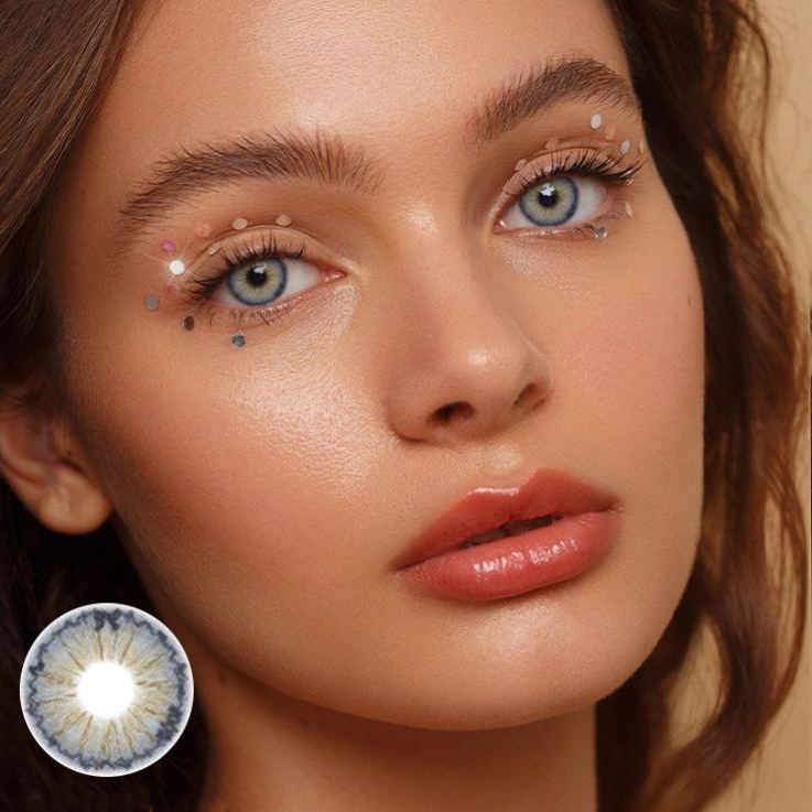 Thorns Blue Prescription Yearly Contact Lenses