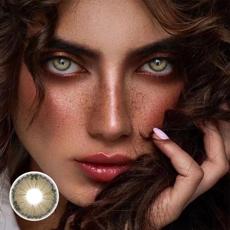 Thorns Brown Prescription Yearly Contact Lenses