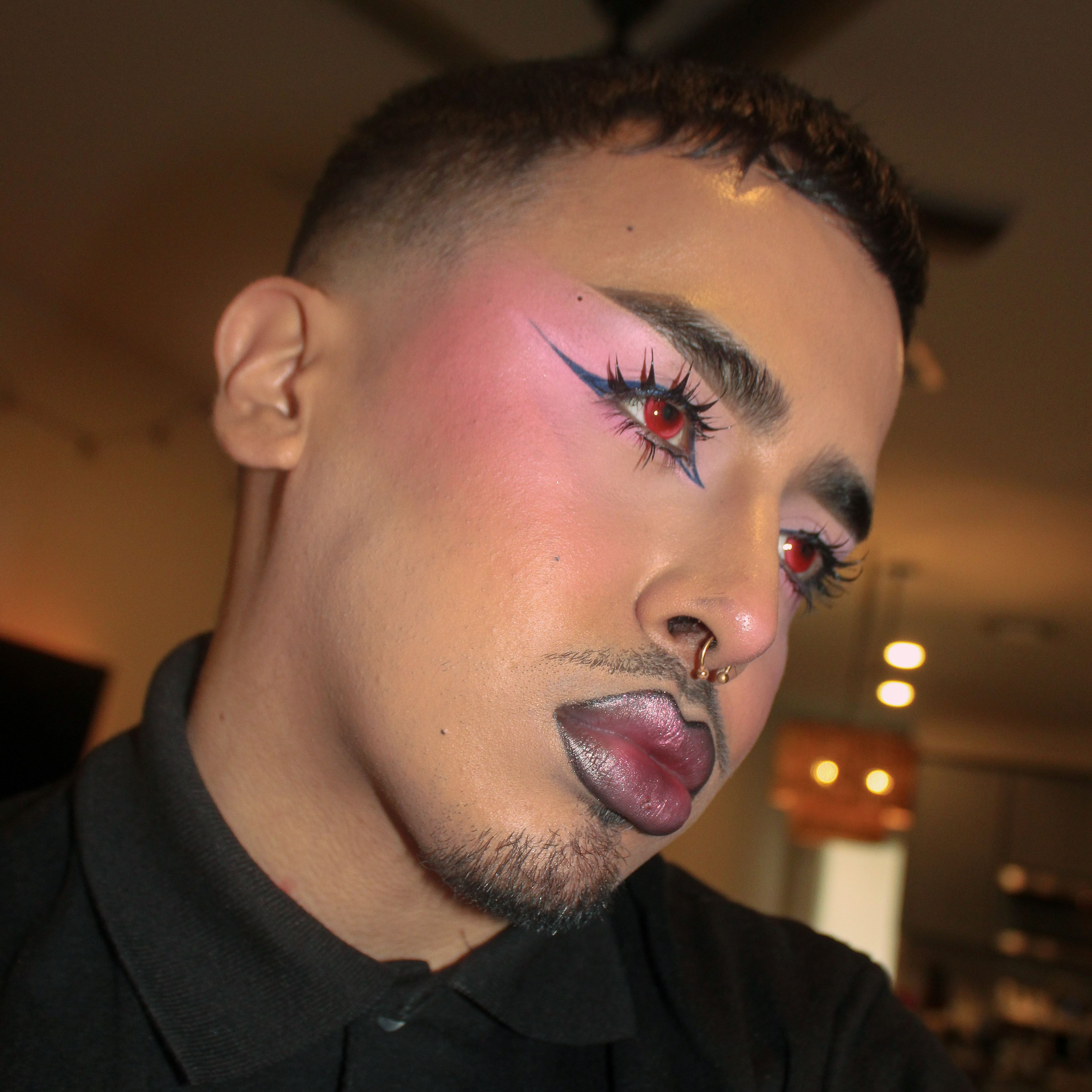 Ruby Red Yearly Contact Lenses