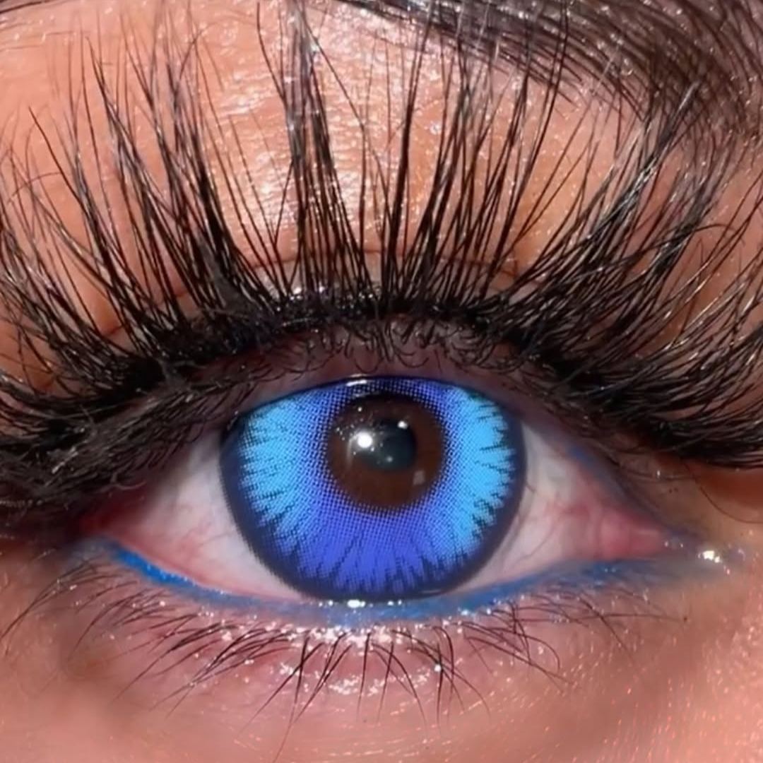 Enchantress Purple Costume Prescription Yearly Contact Lenses