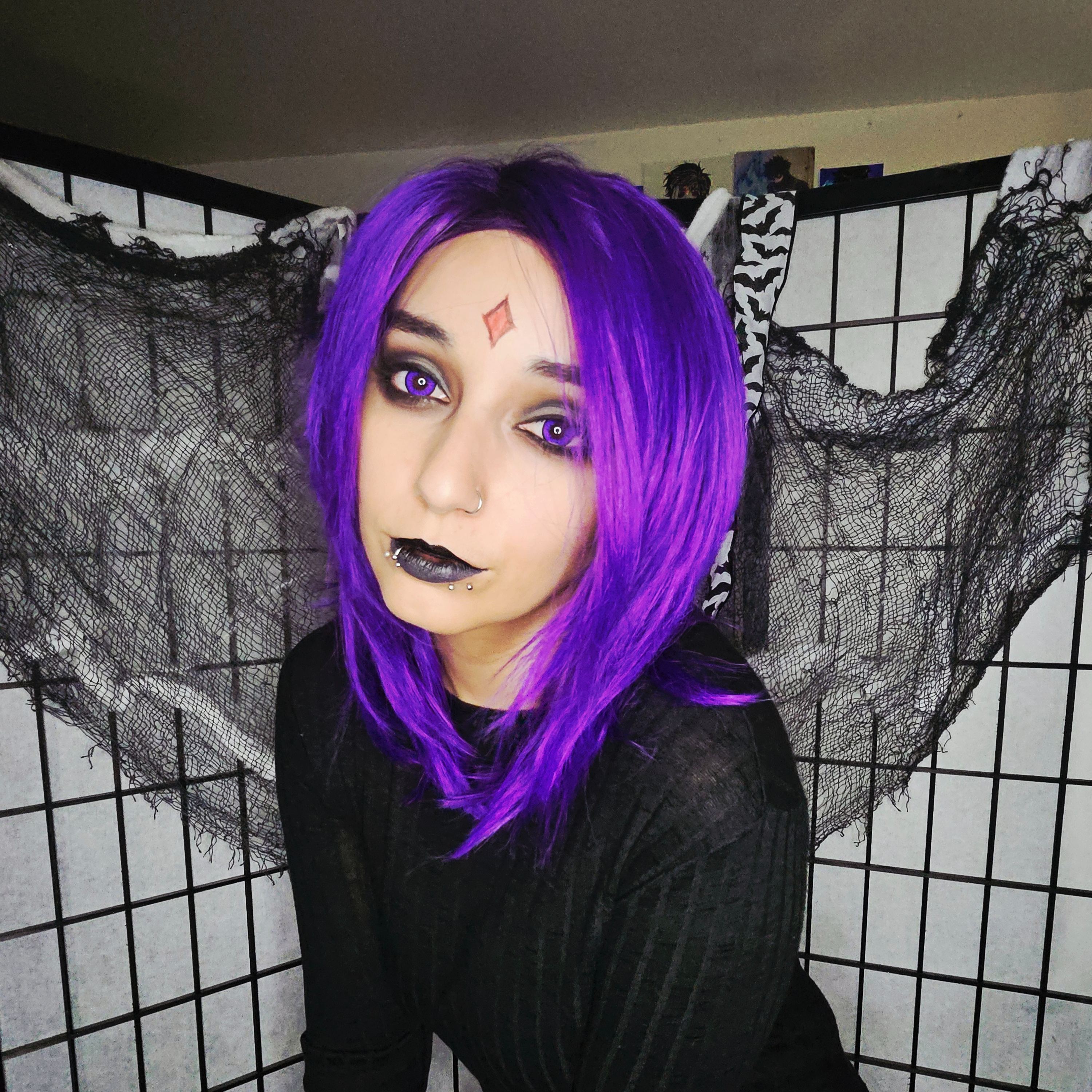 Flame Violet Yearly Contact Lenses