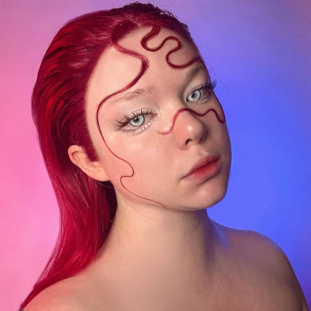 Circle White Costume Contact Lenses