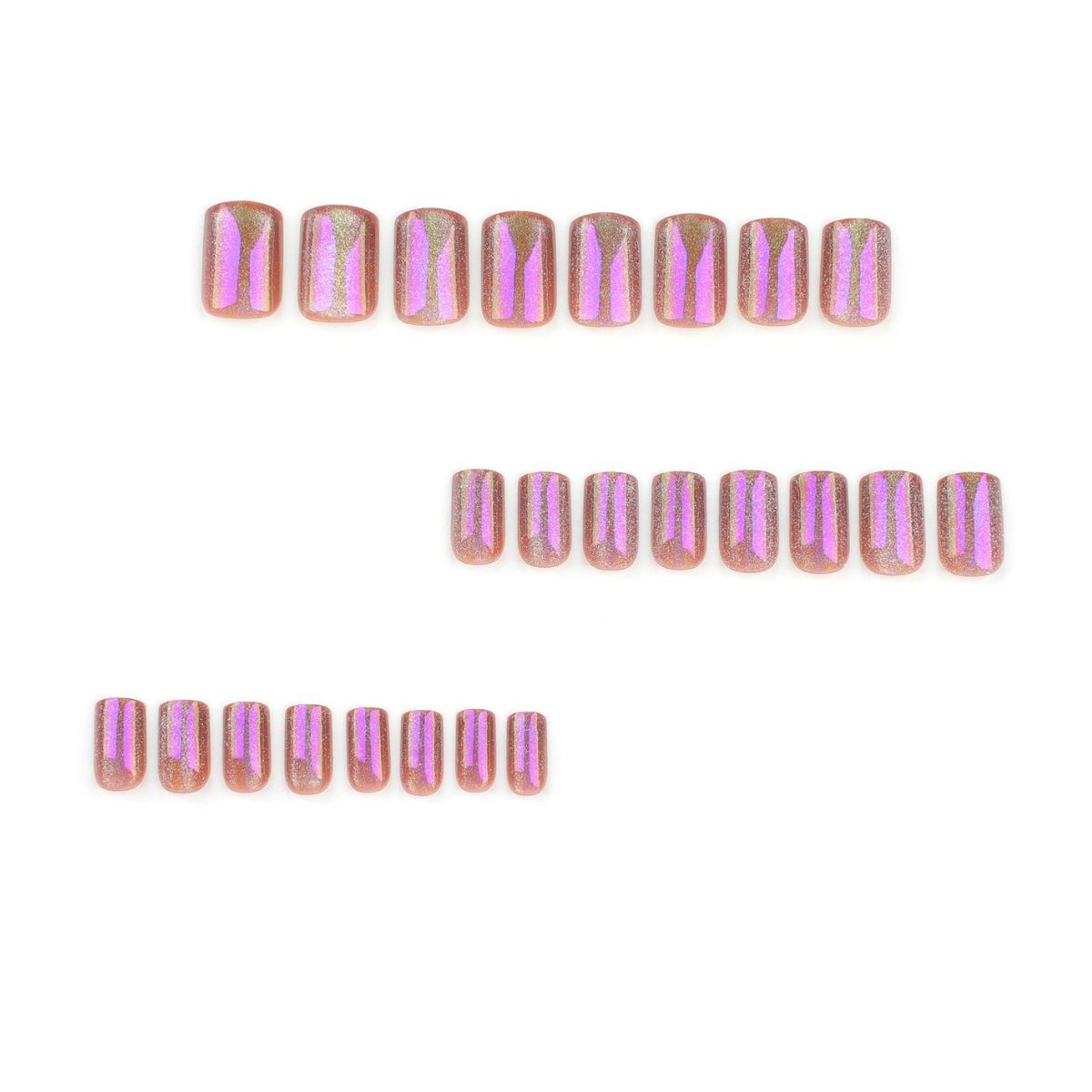 Berry Fizz Purple Nails