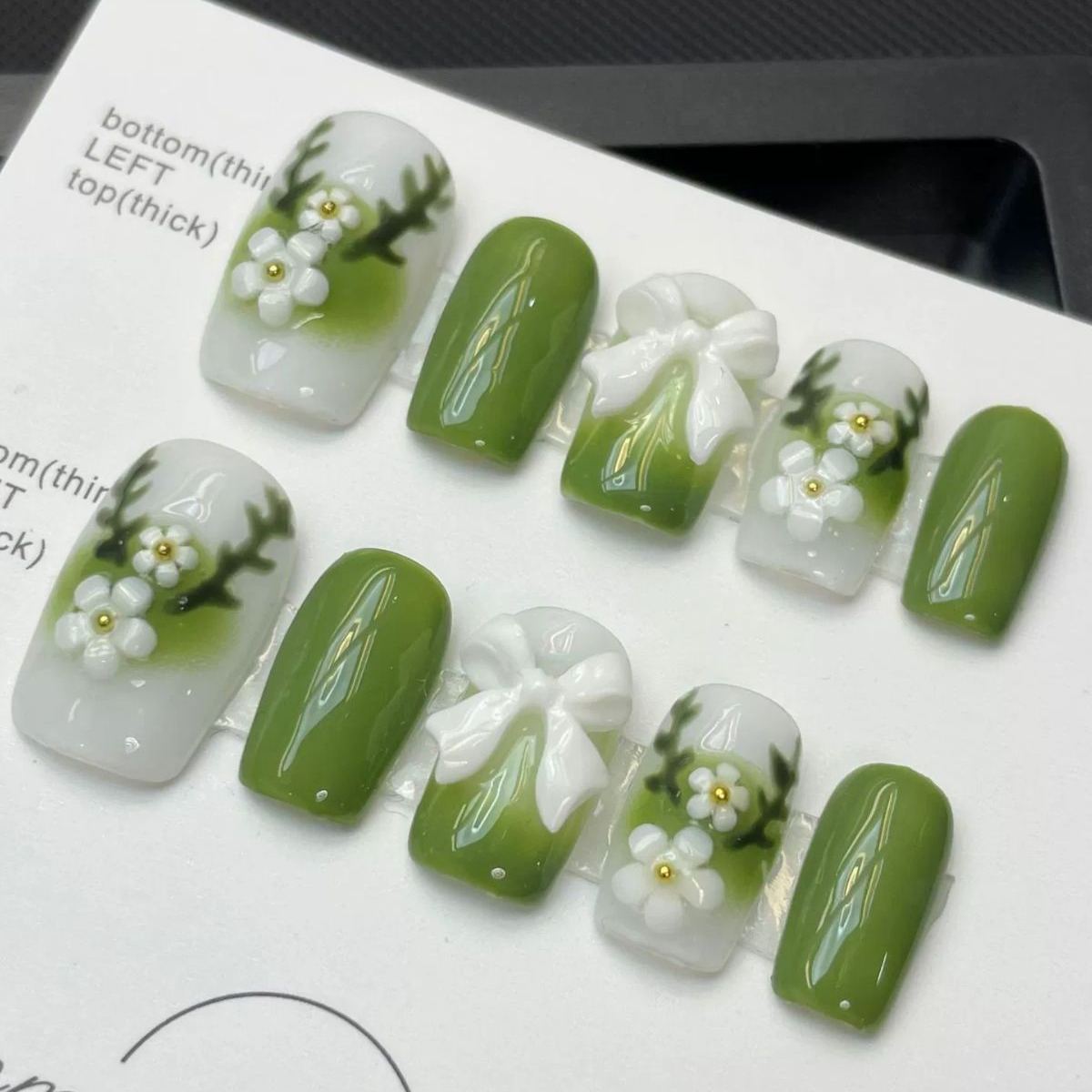 [Copy]Lush Green Nails