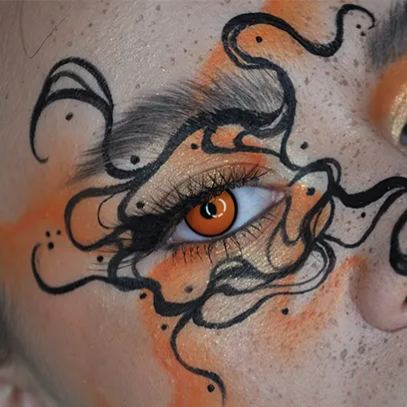 Obsidian Brown Costume Yearly Contact Lenses