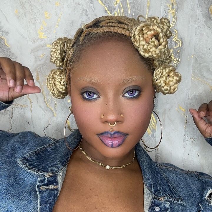 Blazing Blue 6 Months Contact Lenses