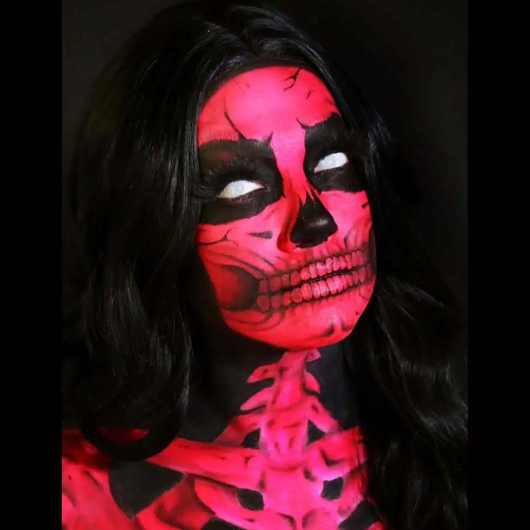 Mesh White Costume Yearly Contact Lenses