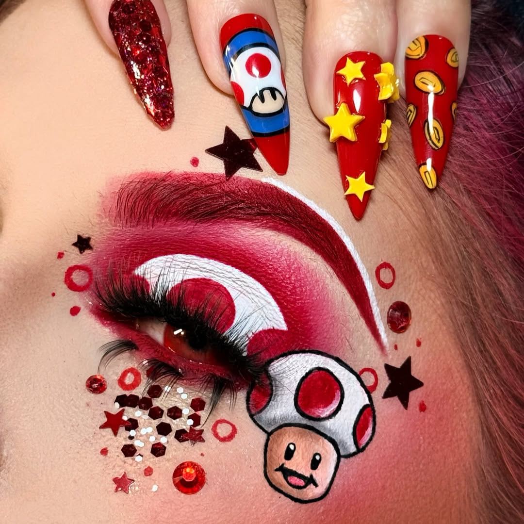 Ruby Red Yearly Contact Lenses