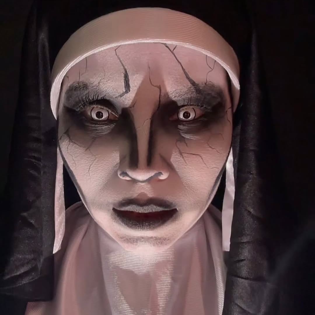 Circle White Costume Contact Lenses