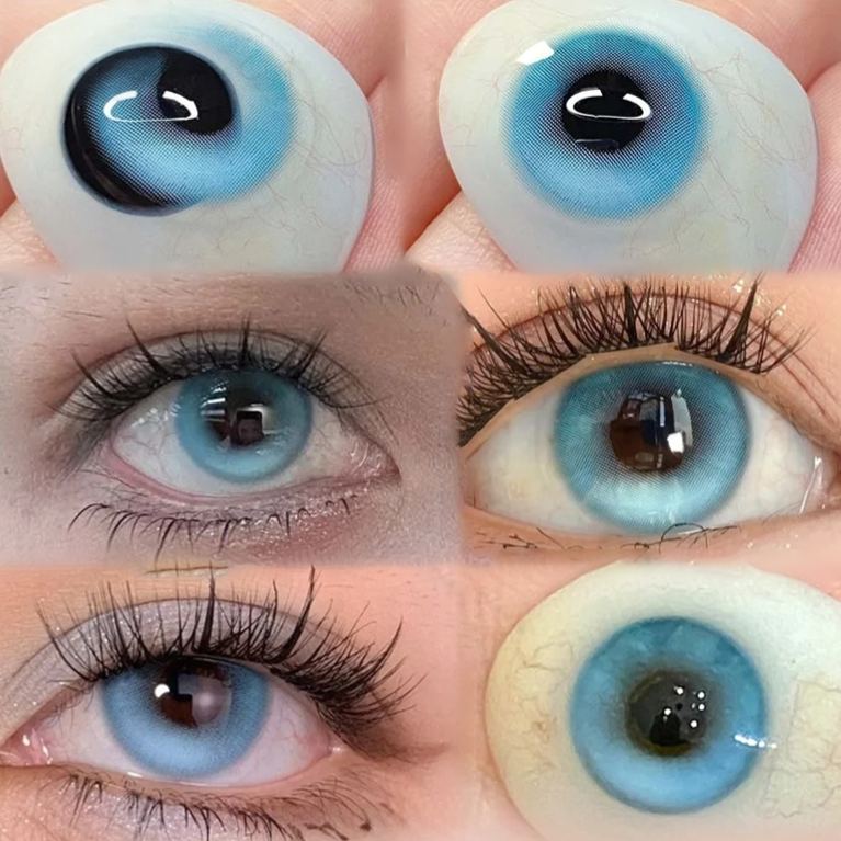 Moelle Blue Yearly Contact Lenses