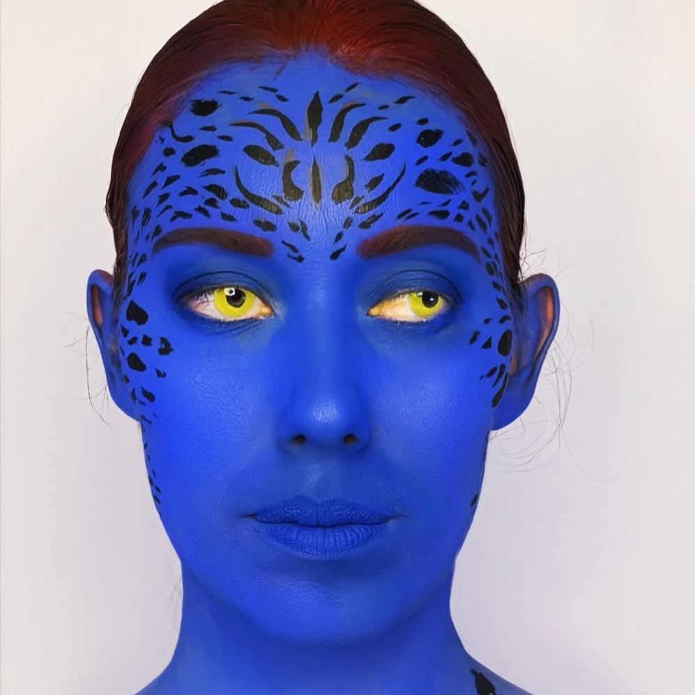 Pure Yellow Costume Contact Lenses