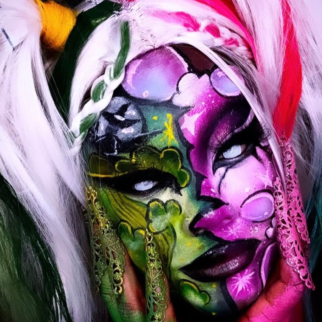 Screen White Costume Yearly Contact Lenses