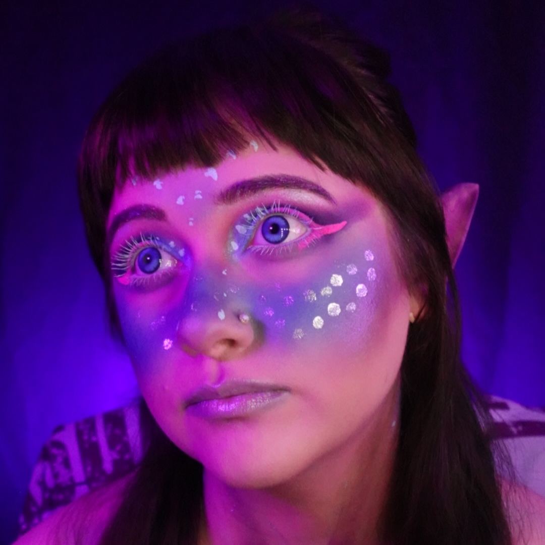 Enchantress Purple Costume Prescription Yearly Contact Lenses