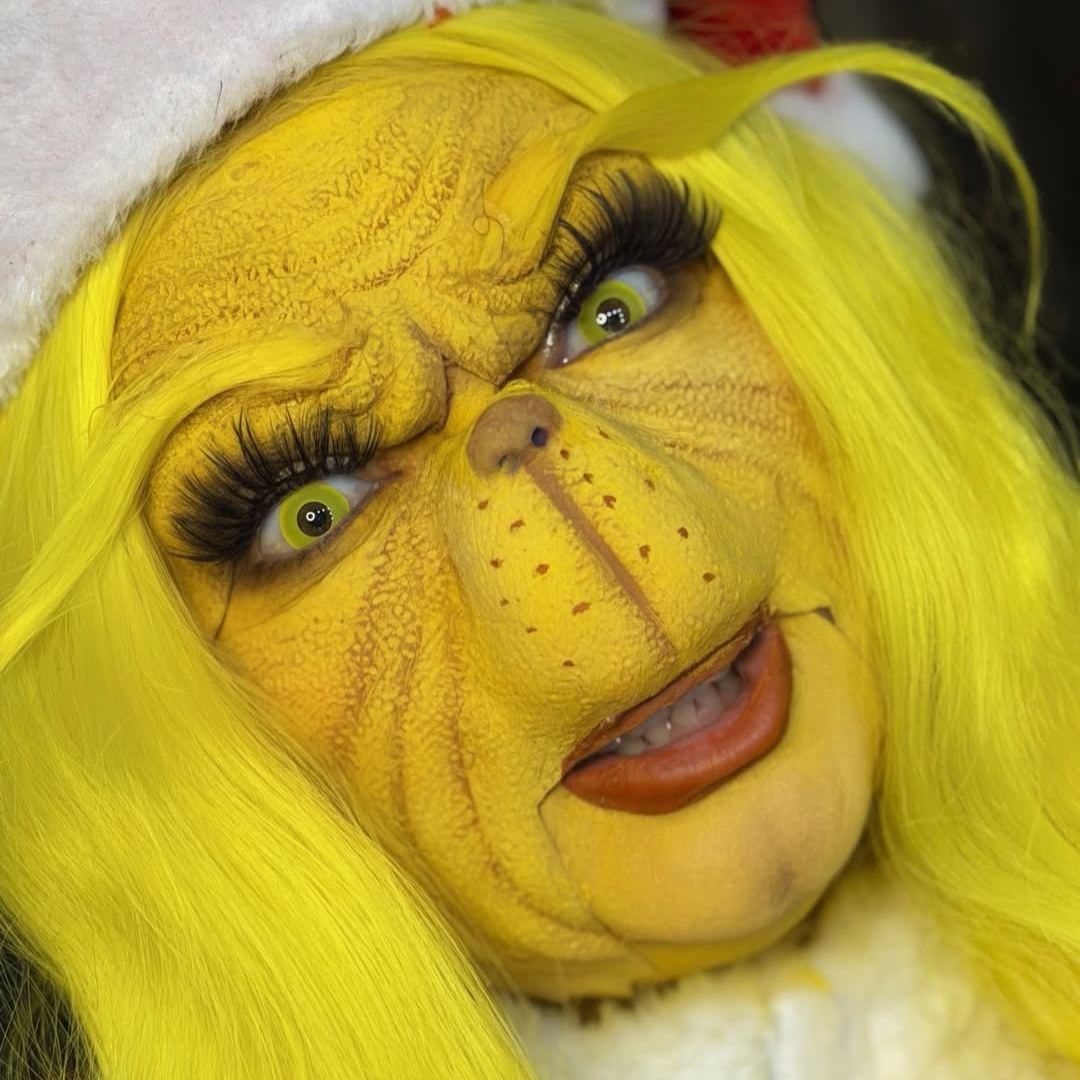 Pure Yellow Costume Contact Lenses