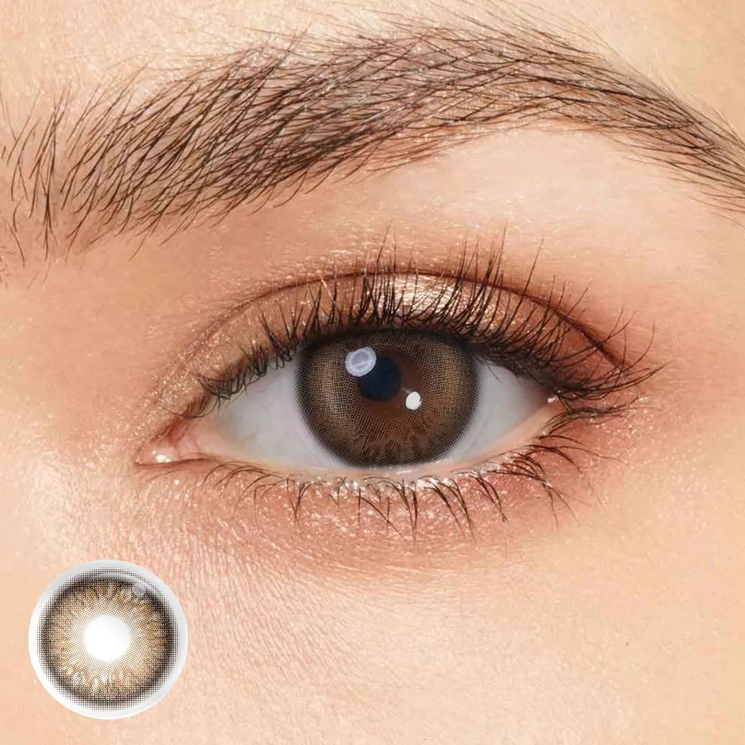 Blush Brown Prescription 6 Months Contact Lenses