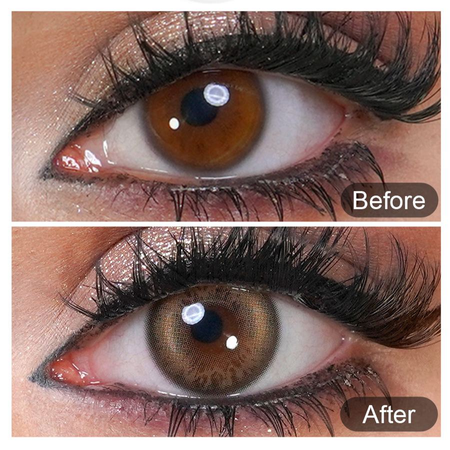 Blush Brown Prescription 6 Months Contact Lenses