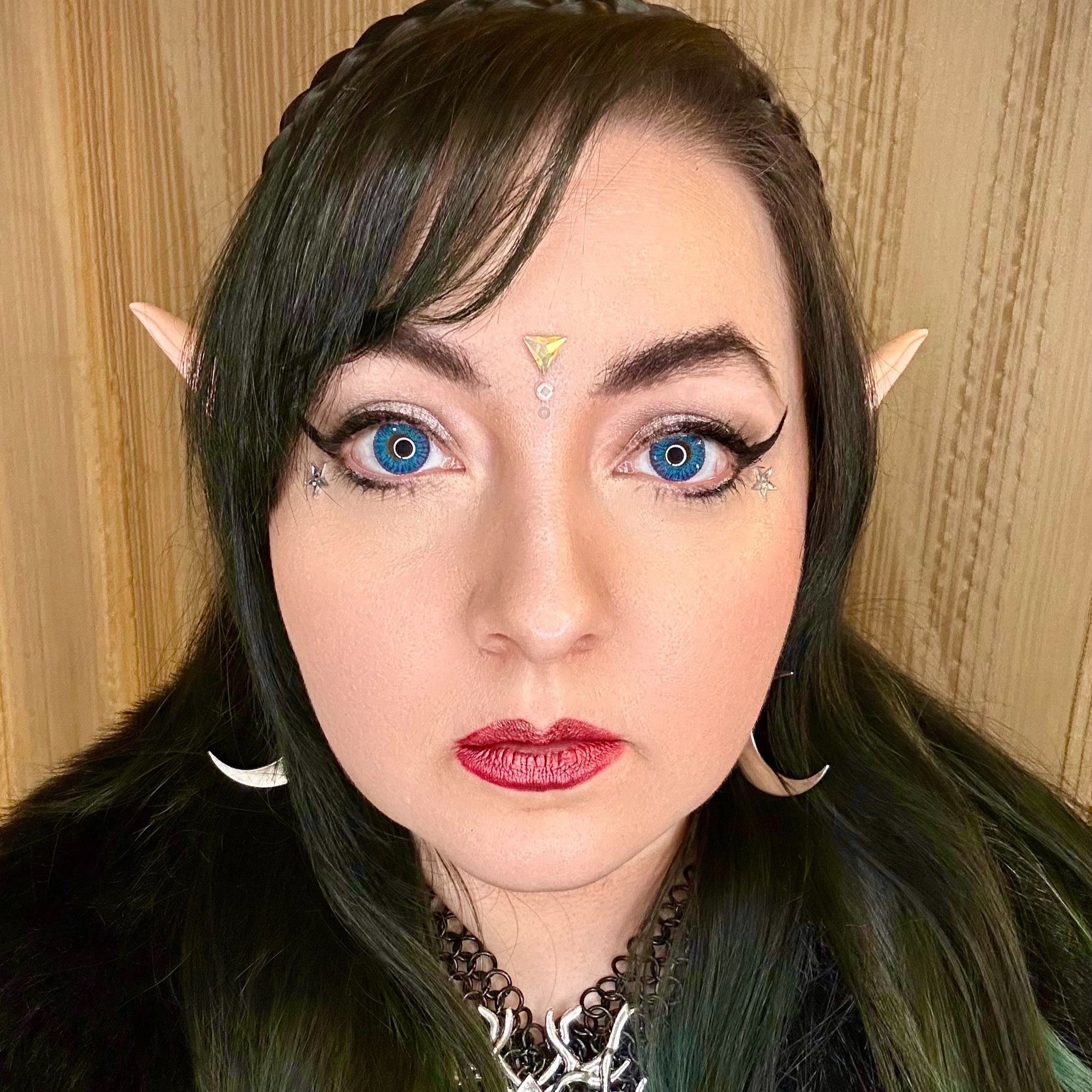 [US Warehouse] Star Brilliant Blue 6 Months Contact Lenses