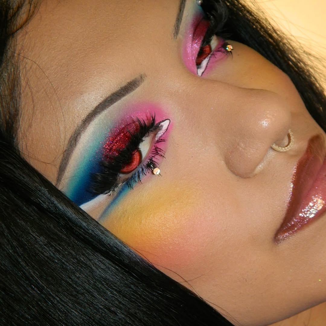 Koi Red Prescription Yearly Contact Lenses