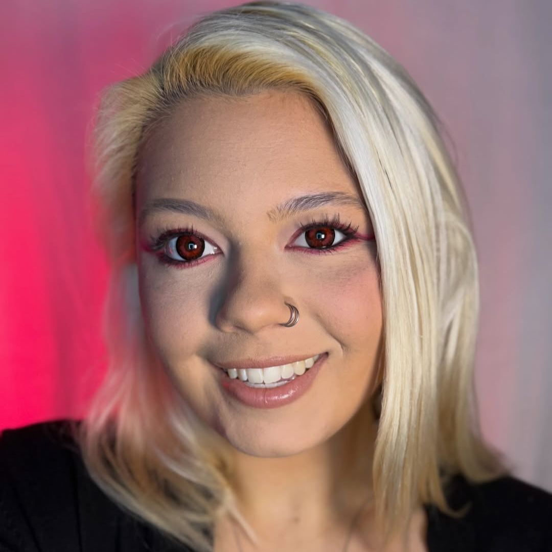 Solar Eclipse Red Yearly Contact Lenses