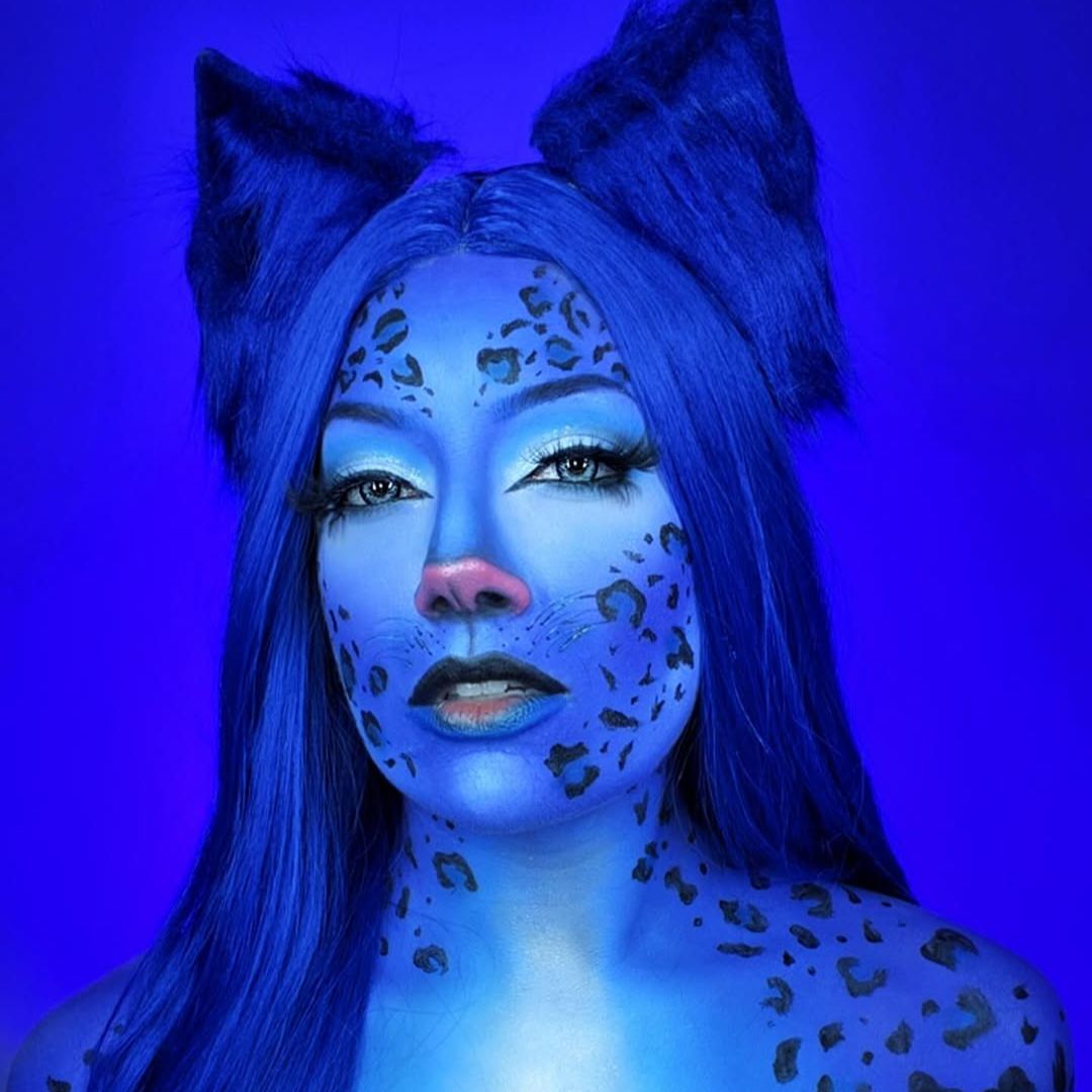 Genetic Samples Blue Yearly Contact Lenses